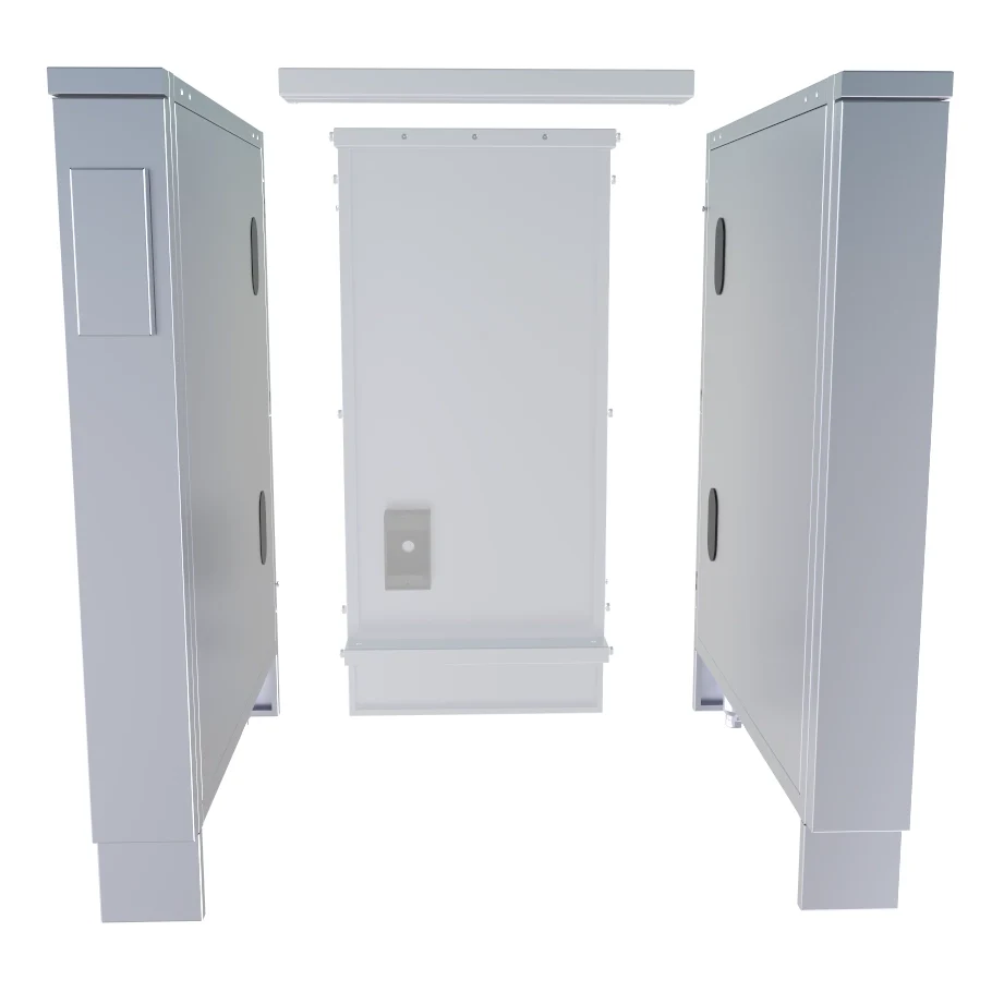4" Combo Left & Right Appliance Partition Panels Package - SCC4SPEL & SCC4SPER