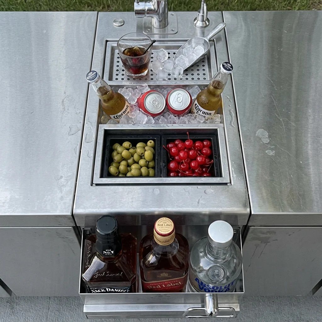 Bar & Ice Chests