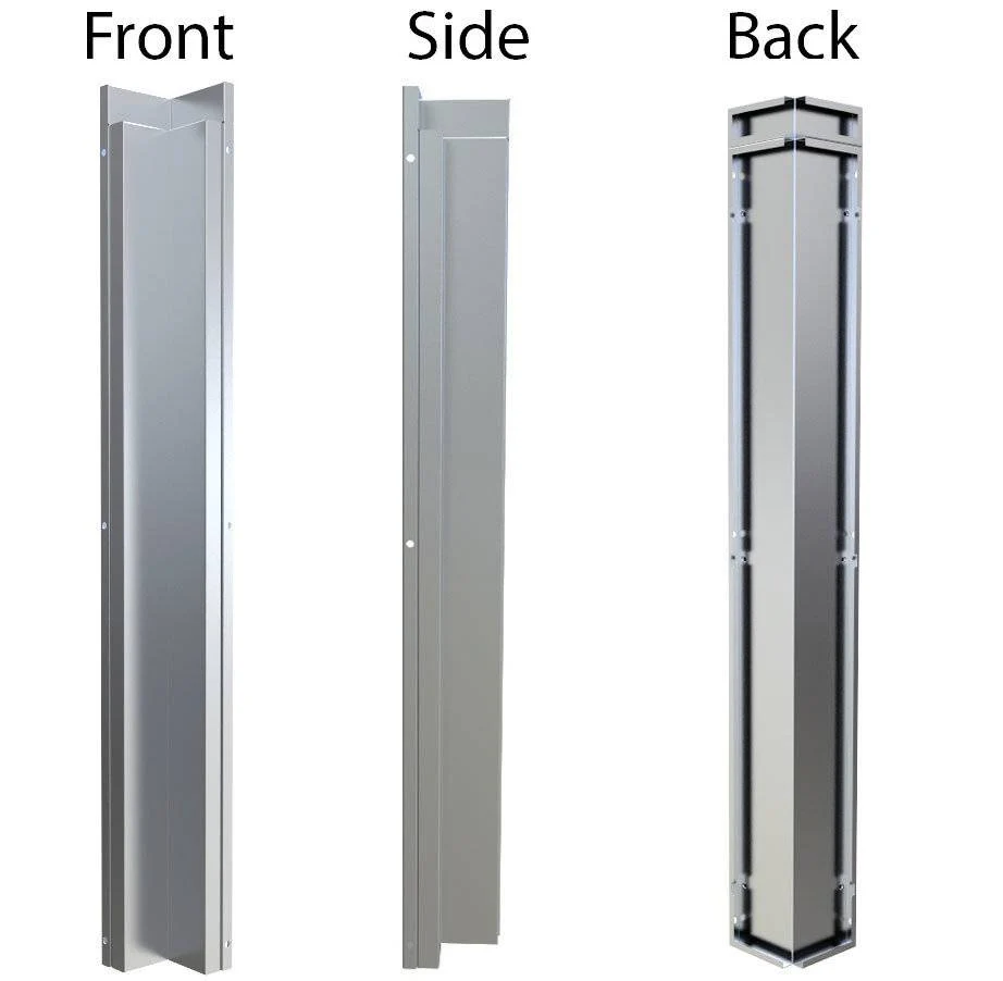 3" x 3" 90 Degree Corner Spacer Panel for Full Height Wall Cabinet Front - SWC3SP90