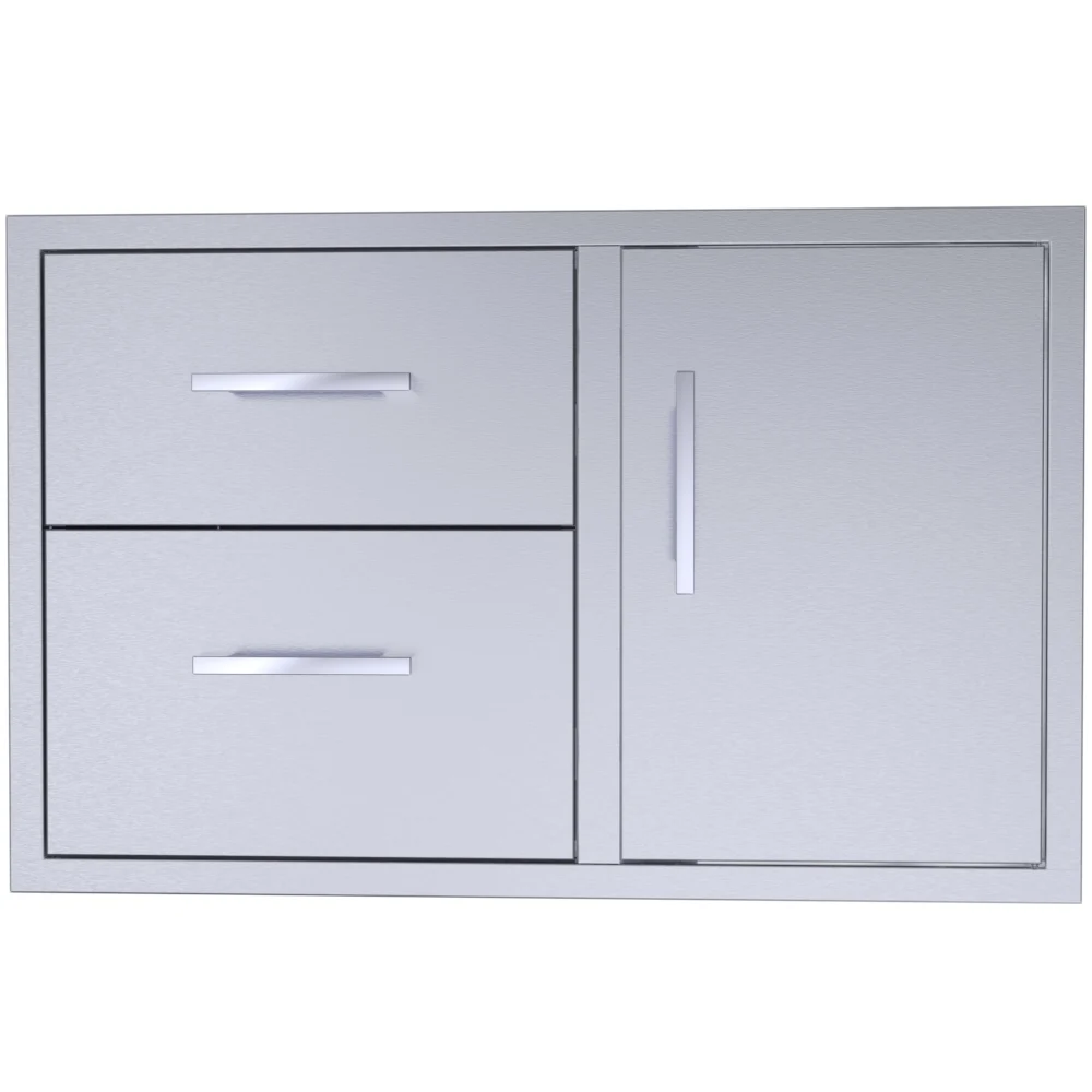 Signature Series 36" Double Drawer Door Combo -BA-DDC36