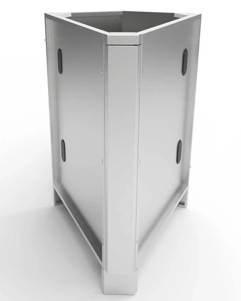 45 Degree Corner Cabinet w/Utility Access - Item No. SBC3C45