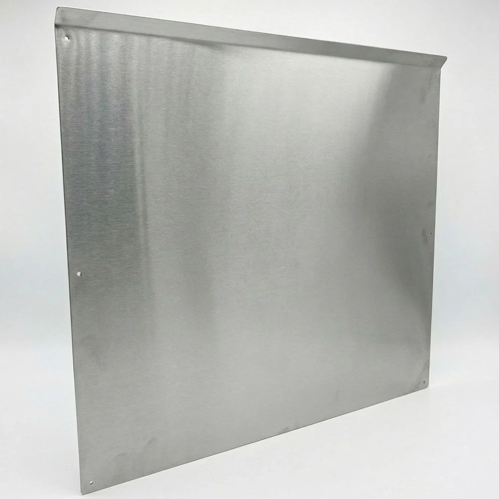 Sunstone® 42" 304 Stainless Steel Grill Wall Panel with Smoke Deflector – Premium Heat Barrier & Smoke Protection for Outdoor Kitchens