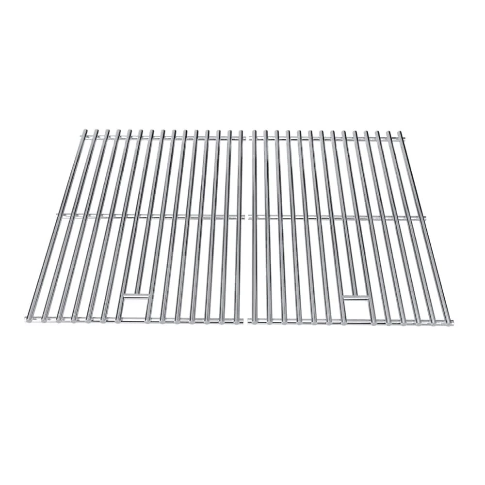 Sunstone 304 Stainless Steel Cooking Grate Sets - Set (2) of 3/8" 304 SS Grates for 34" 4B Grill - P-GSet4B