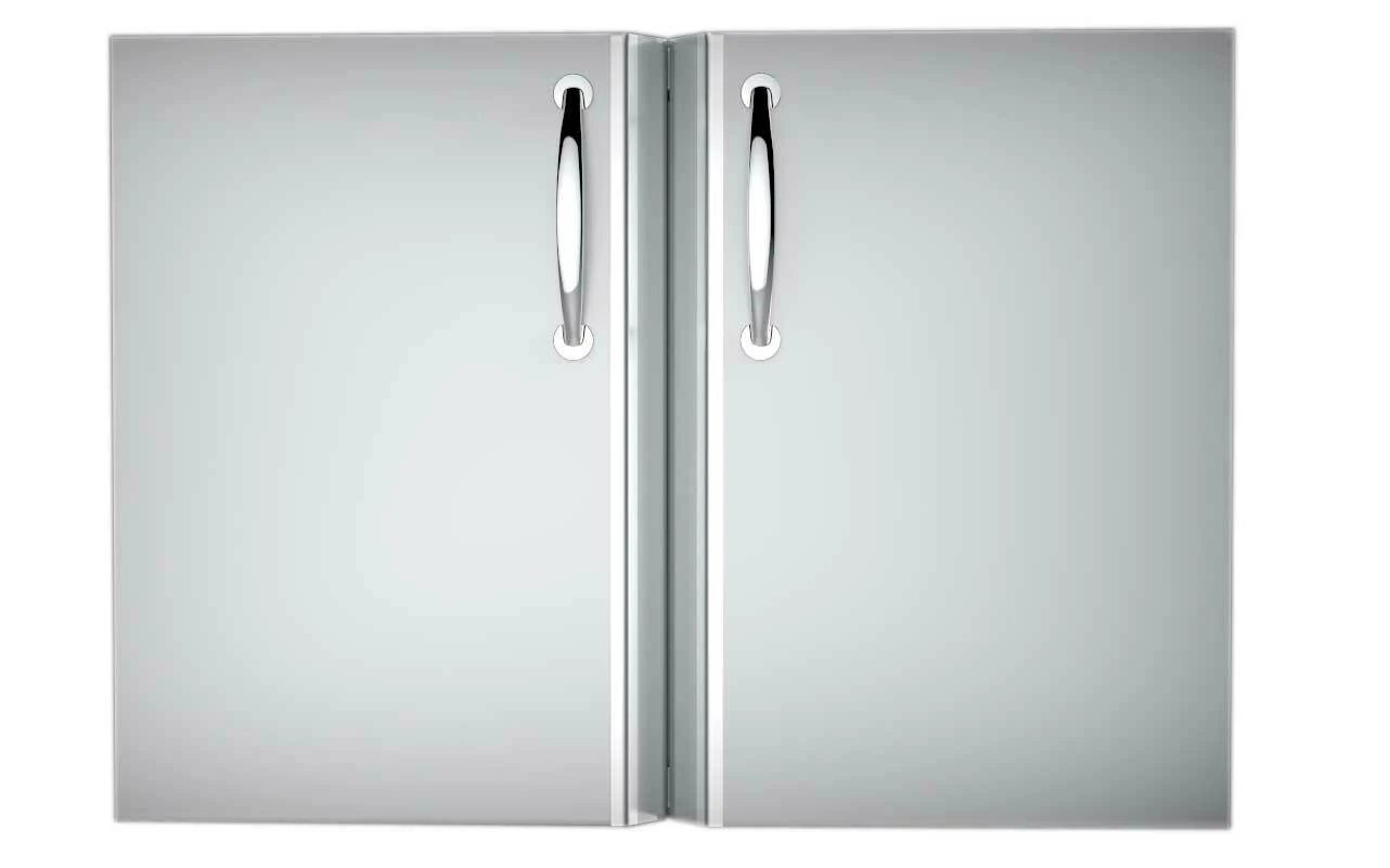 30" Premium Double Door w/shelves