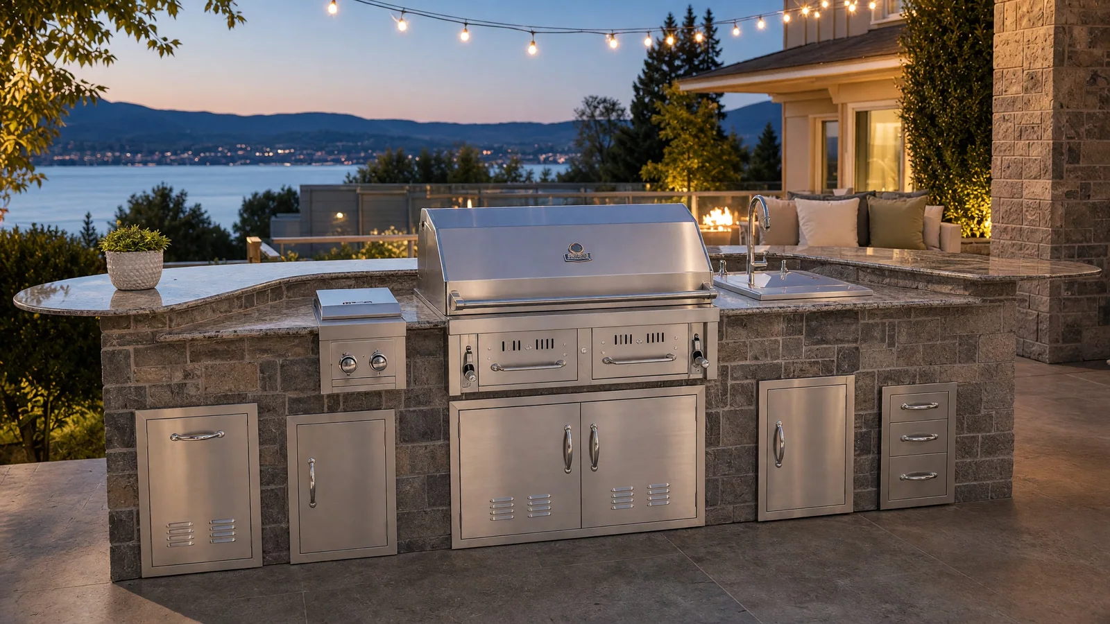 Designing the Perfect Outdoor Kitchen in 2024: Trends, Tips, and Sunstone Solutions