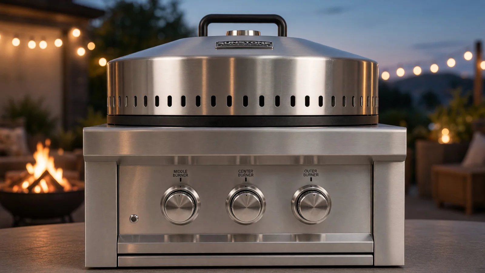 Power Cirque: The 24-Inch Outdoor Wok, Paella, and Griddle Centerpiece