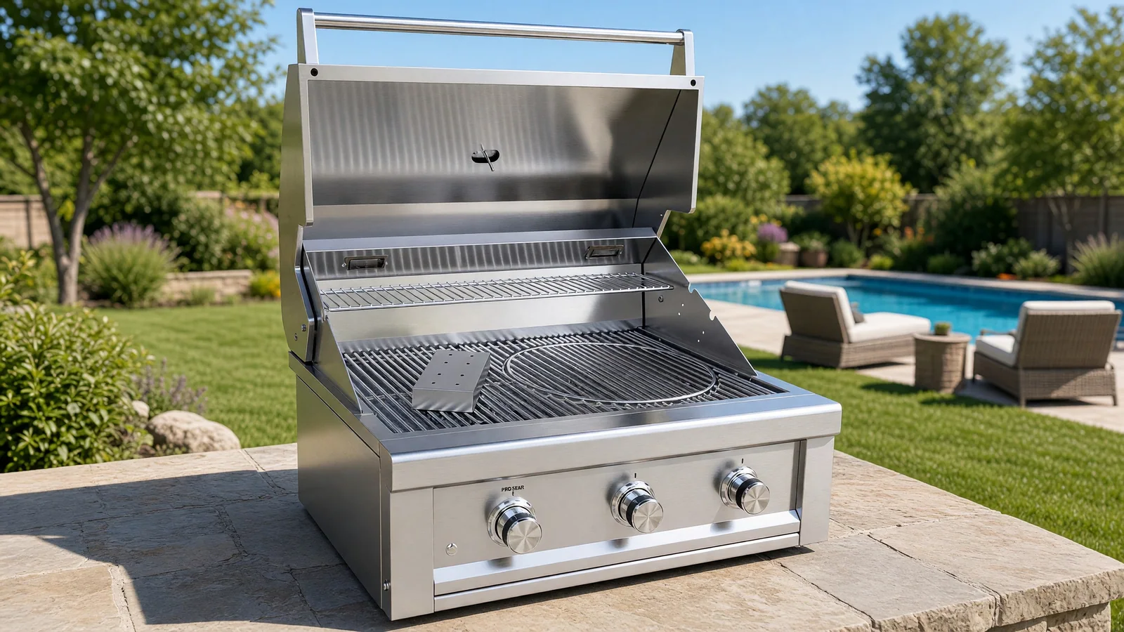 Ruby 3-Burner Pro-Sear: Weeknight Steaks, Weekend Crowds