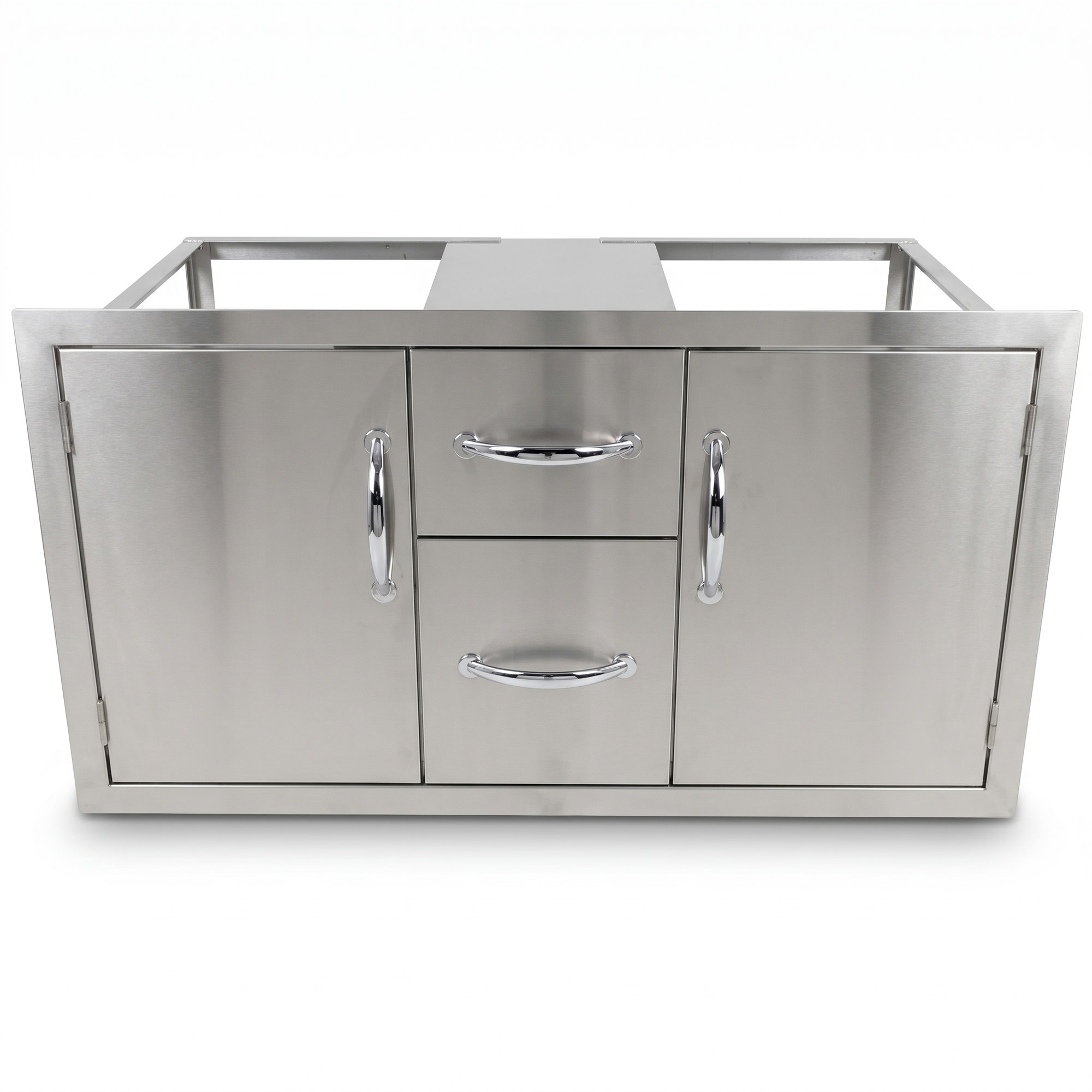 Classic Series 42" Double Drawer & Door Combo w/ Removable Support Frame - C-DDC42