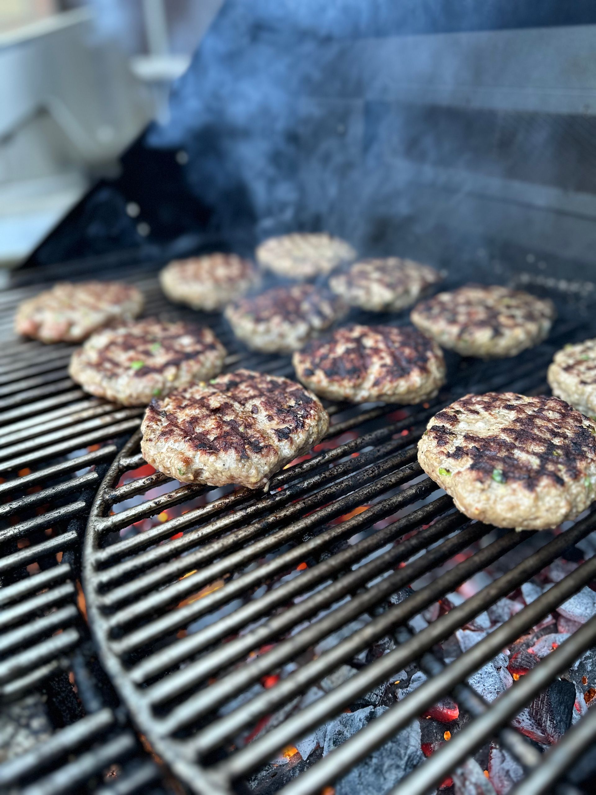 Grilled Asian Pork Patties: Josh Falcon's Low-Carb, Dumpling-Inspired Recipe